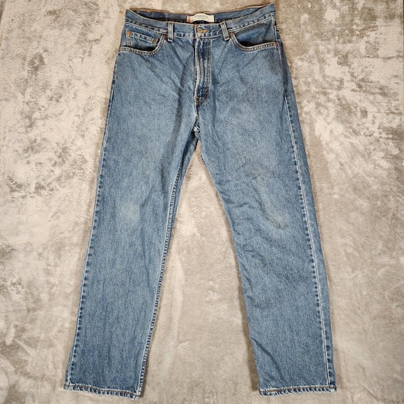 Levi's Other - Vintage Levi's Jeans 505‎ Men's 34X31 (Tag 36X32) Blue Regular Straight Cotton